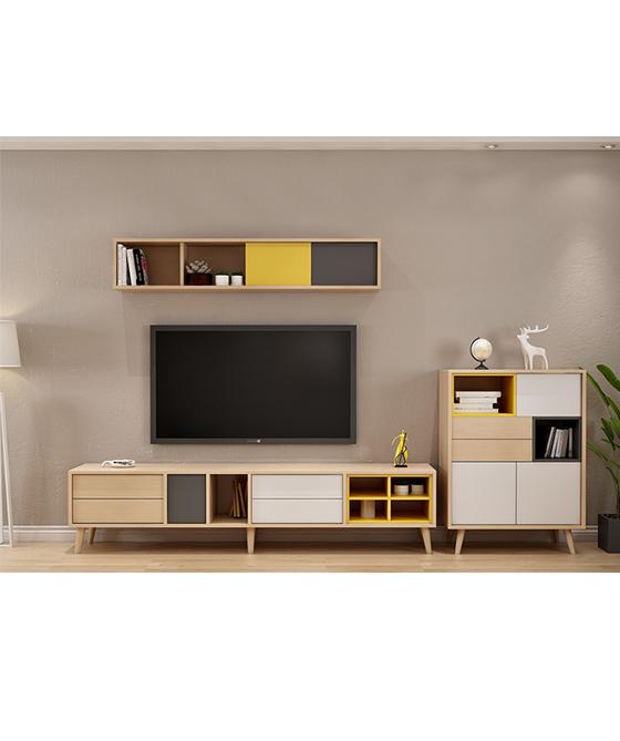 Kệ tivi 2 - Gỗ MDF, Kích thước (DxRxC) 1800 x 350 x 500 mm Kệ tivi 2 - Gỗ MDF, Kích thước (DxRxC) 1800 x 350 x 500 mm